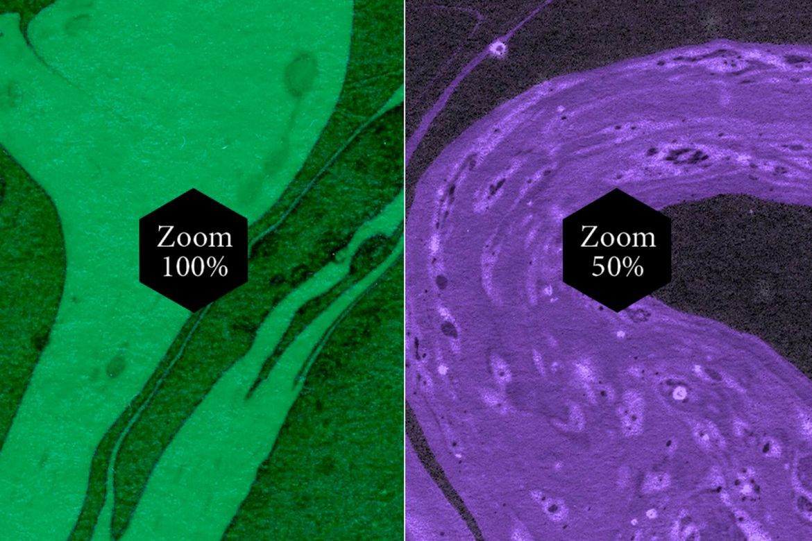 Marble Ink Monochromatic Backgrounds - view 3