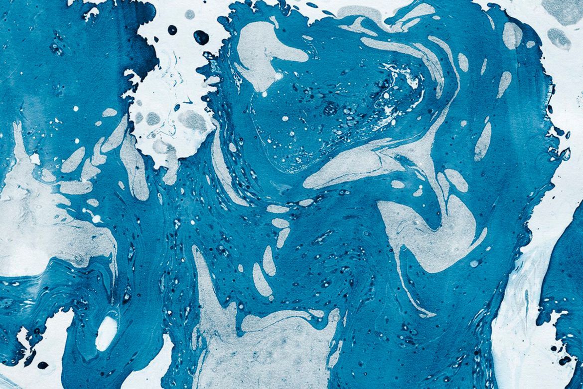 Marble Ink Monochromatic Backgrounds - view 4