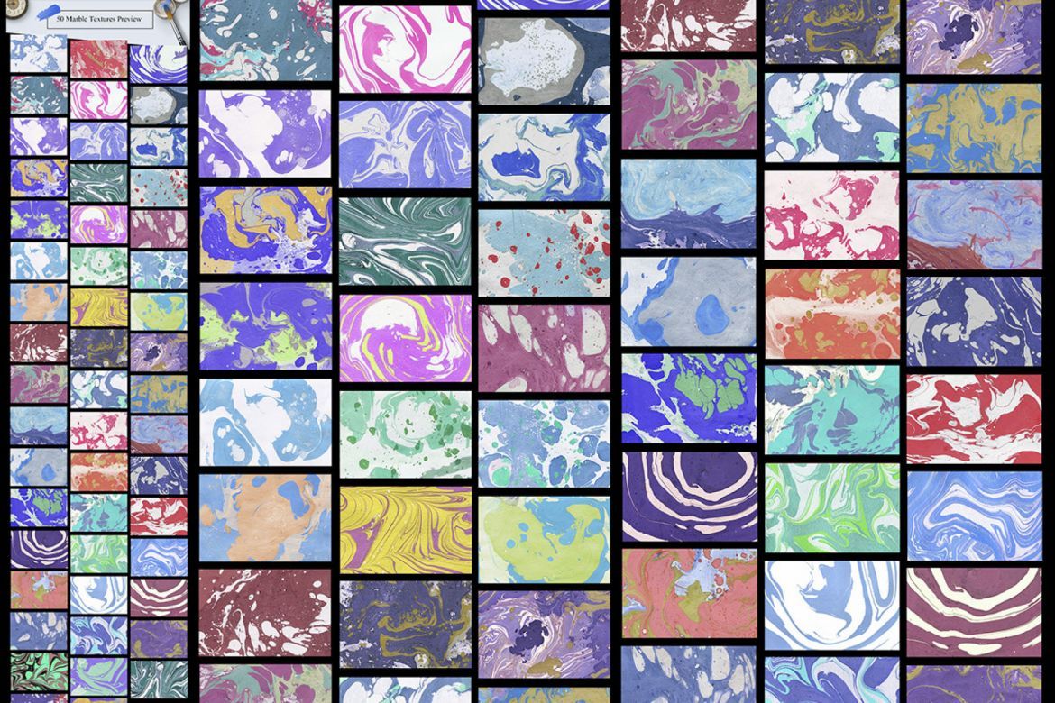 50 Marble Textures Part 2 alternate