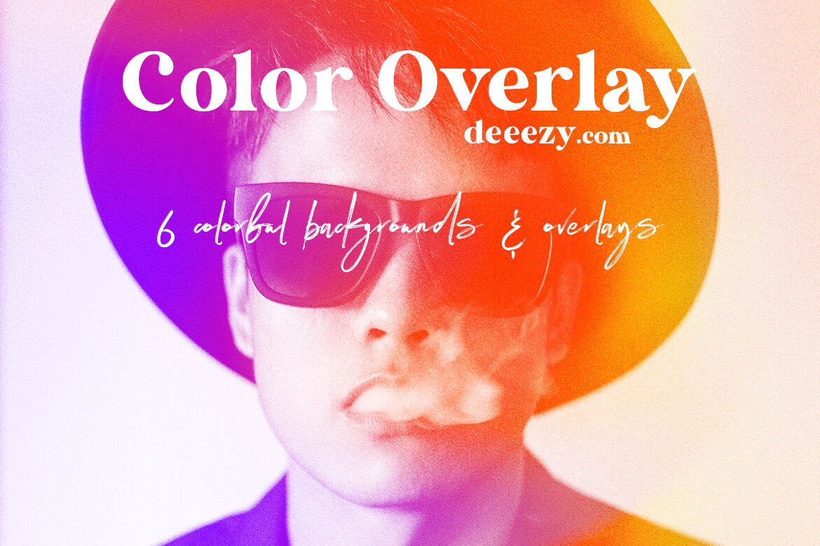 Free Color Gradient BG & Overlays alternate