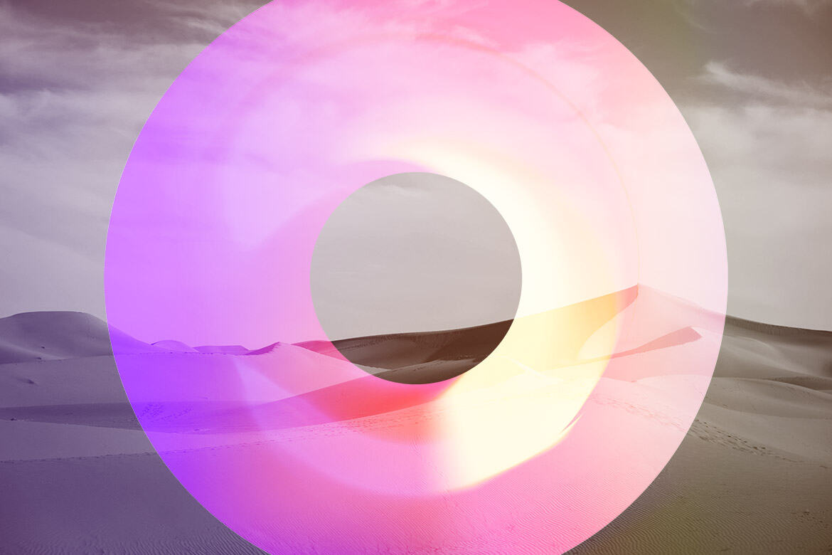 Free Color Gradient Rings & Overlays - view 2