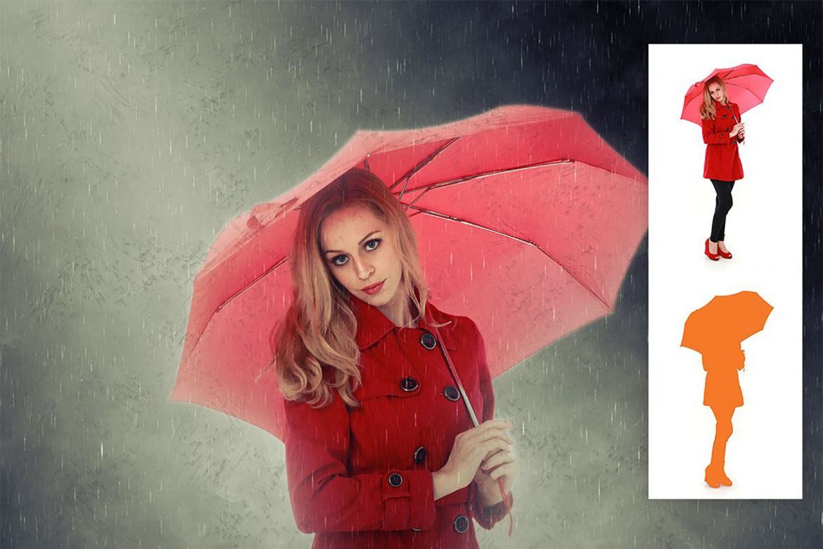 Rain Photoshop Action - view 5