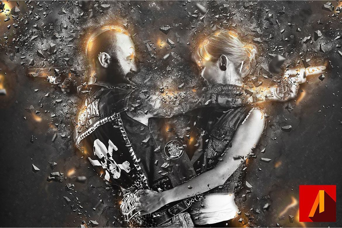 Ruin Photoshop Action - view 6