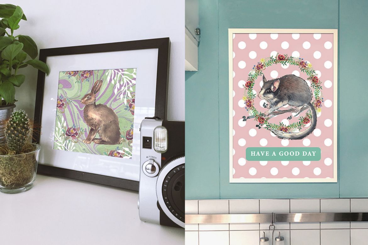 Wild Forest Watercolor Collection - view 6