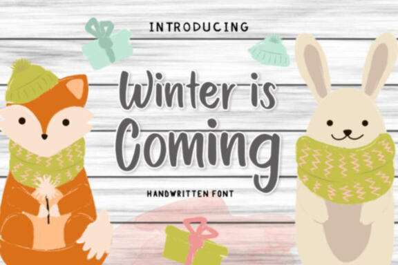 Winter is Coming - Free Font