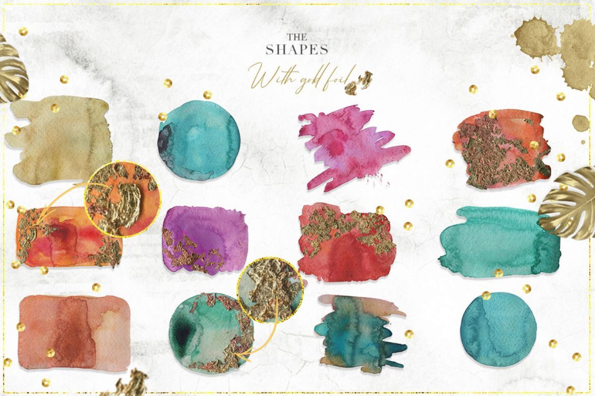 Tropical Watercolor Set - view 11