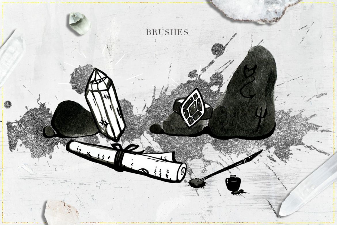 75 Witchcraft Photoshop Brushes - view 10