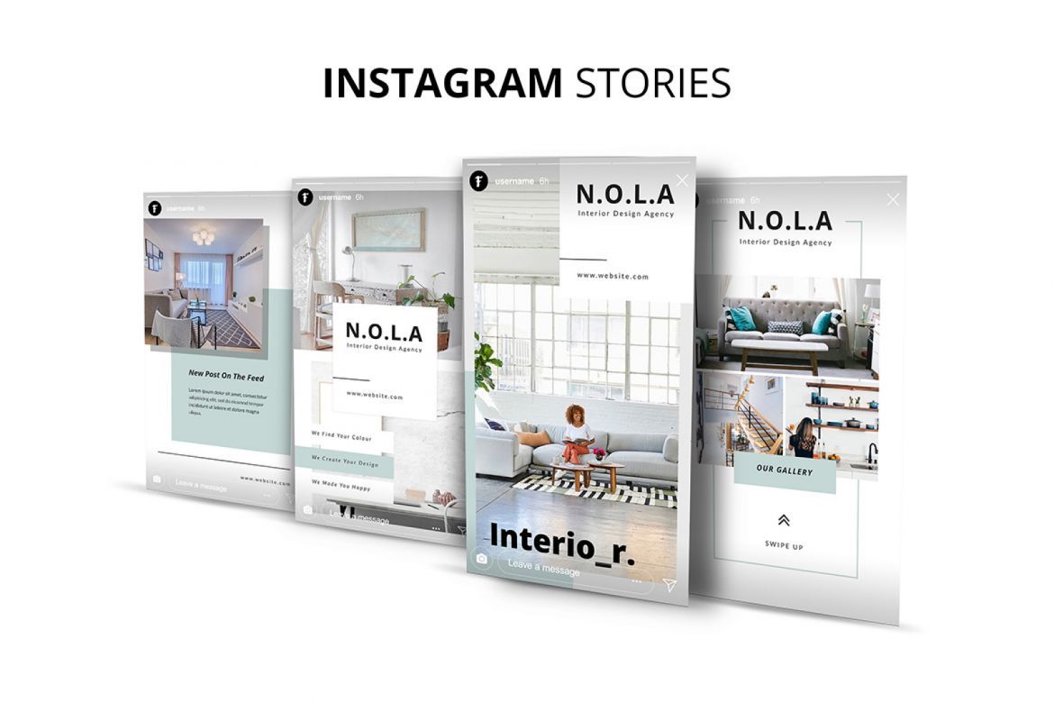 Nola Interior Design Social Media Kit - view 7