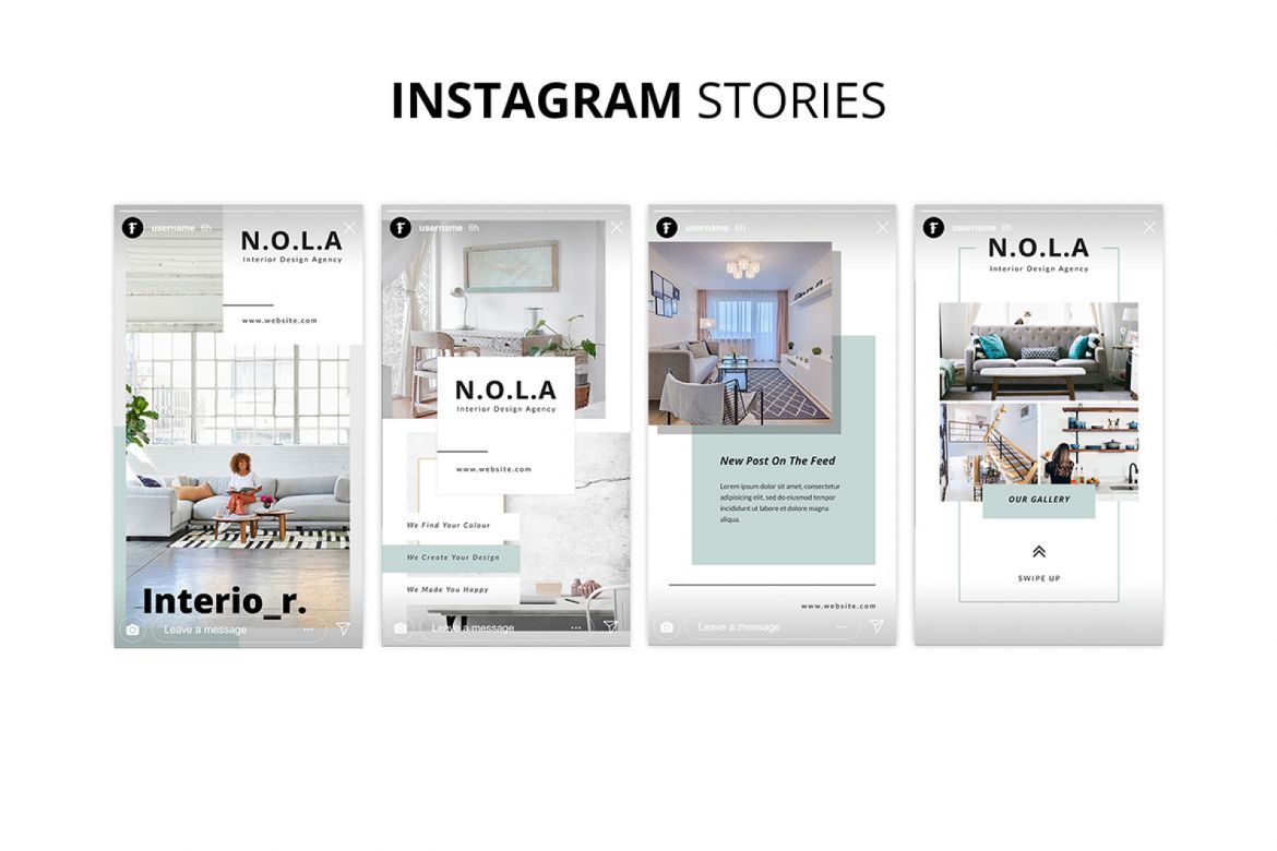 Nola Interior Design Social Media Kit - view 8