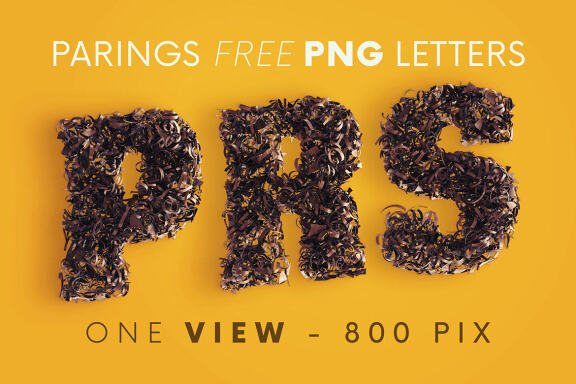 Parings - Free 3D Lettering
