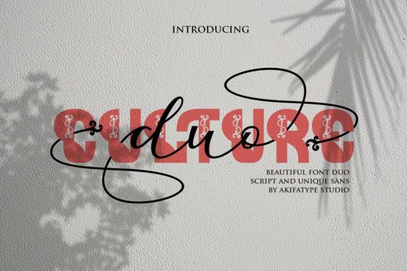 Culture Font Duo