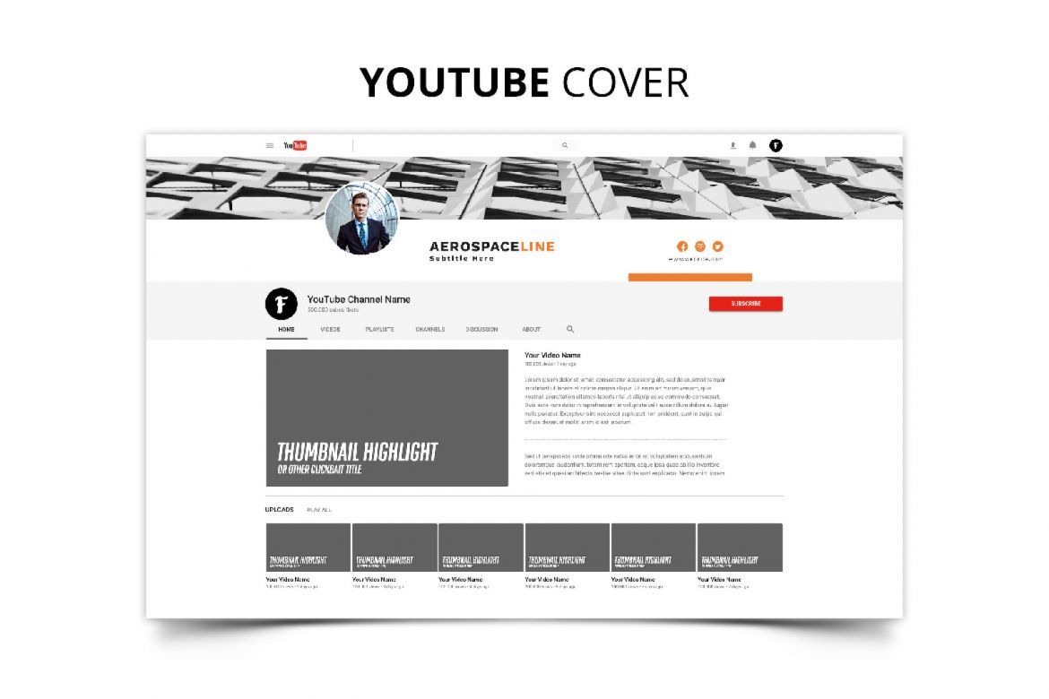 Corporate Social Media Kit alternate