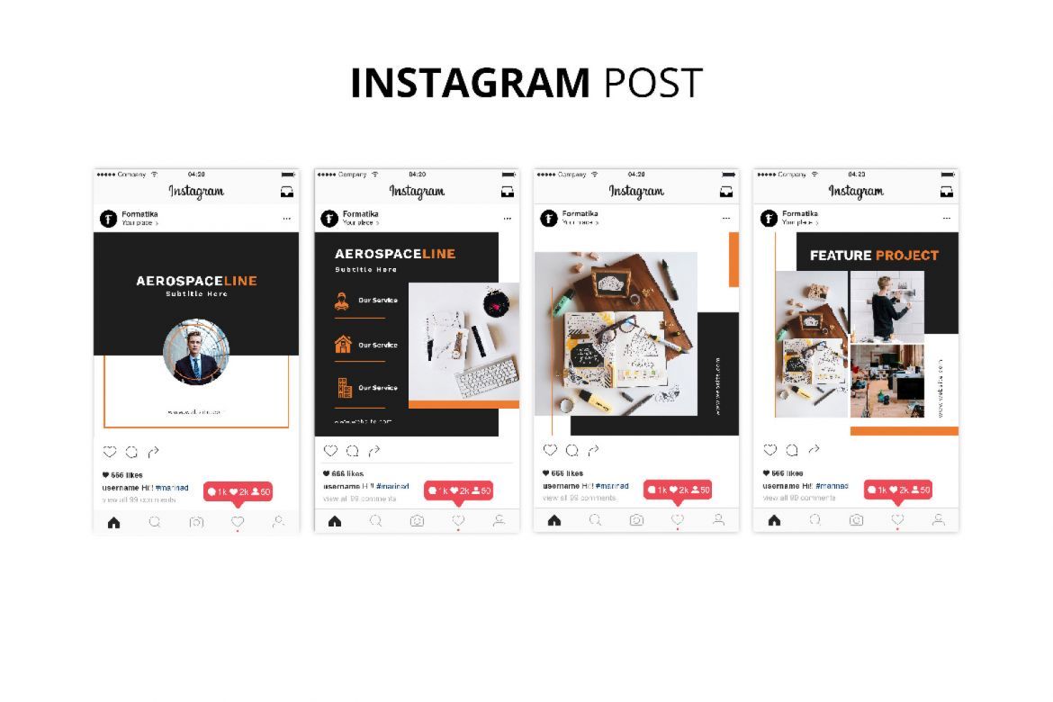 Corporate Social Media Kit - view 10