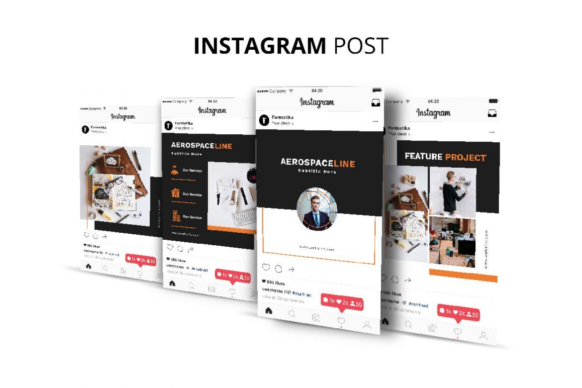 Corporate Social Media Kit - view 11