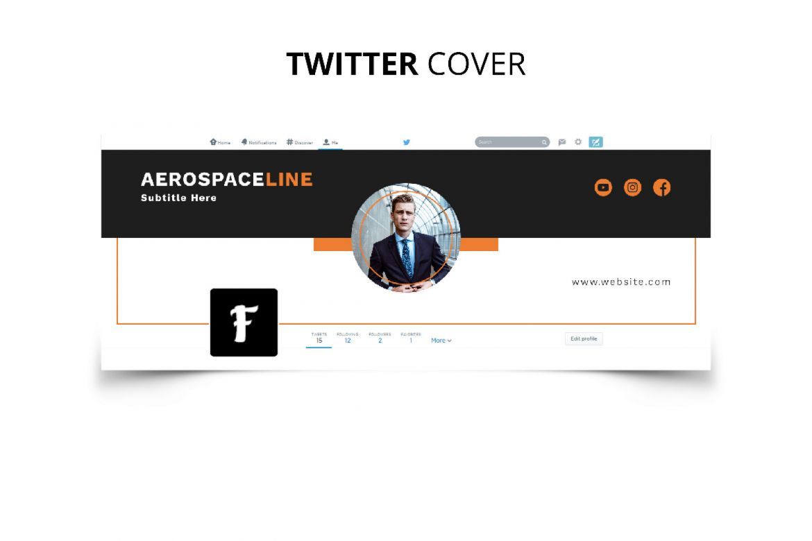 Corporate Social Media Kit - view 3