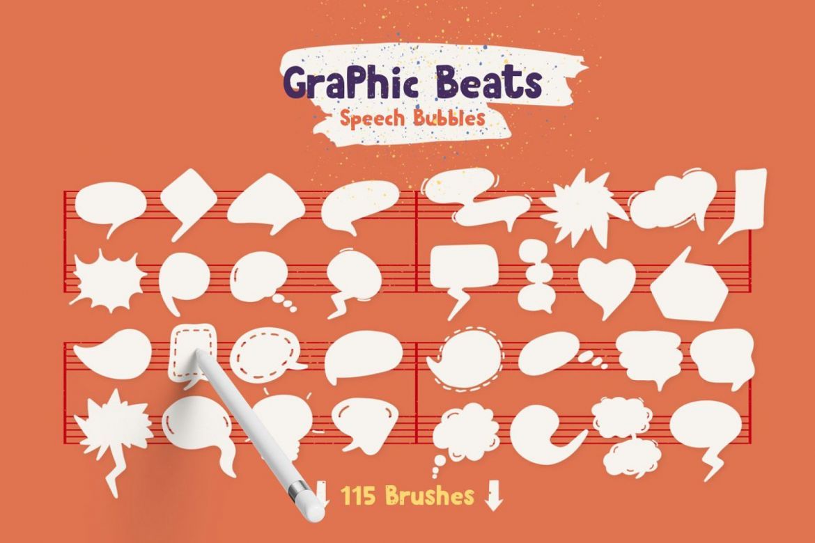 Graphic Beats Procreate Brushes - view 11