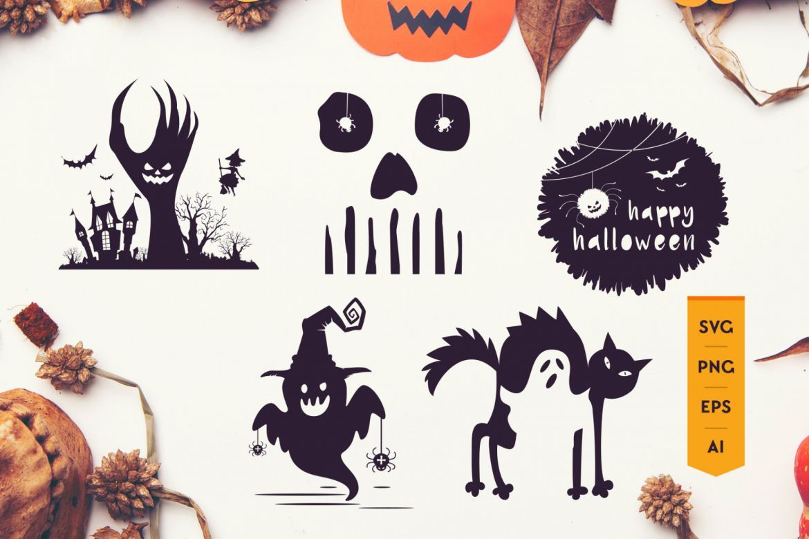 Halloween SVG Bundle-cut files / Clipart - view 13