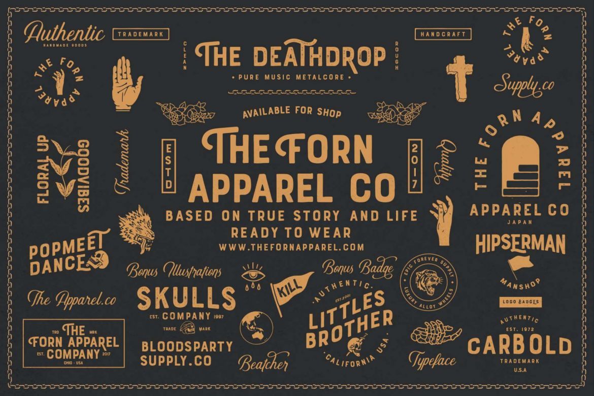 The Beatcher Typeface (Extras) - view 5