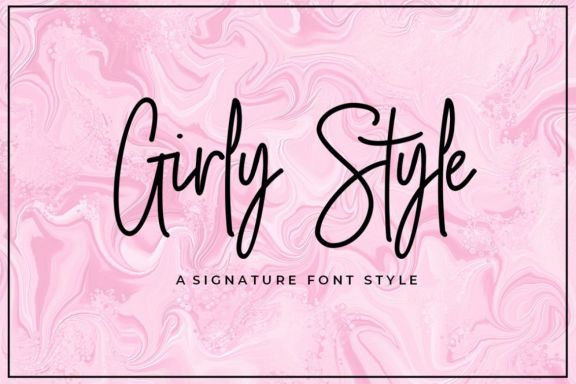 Girly Style Script