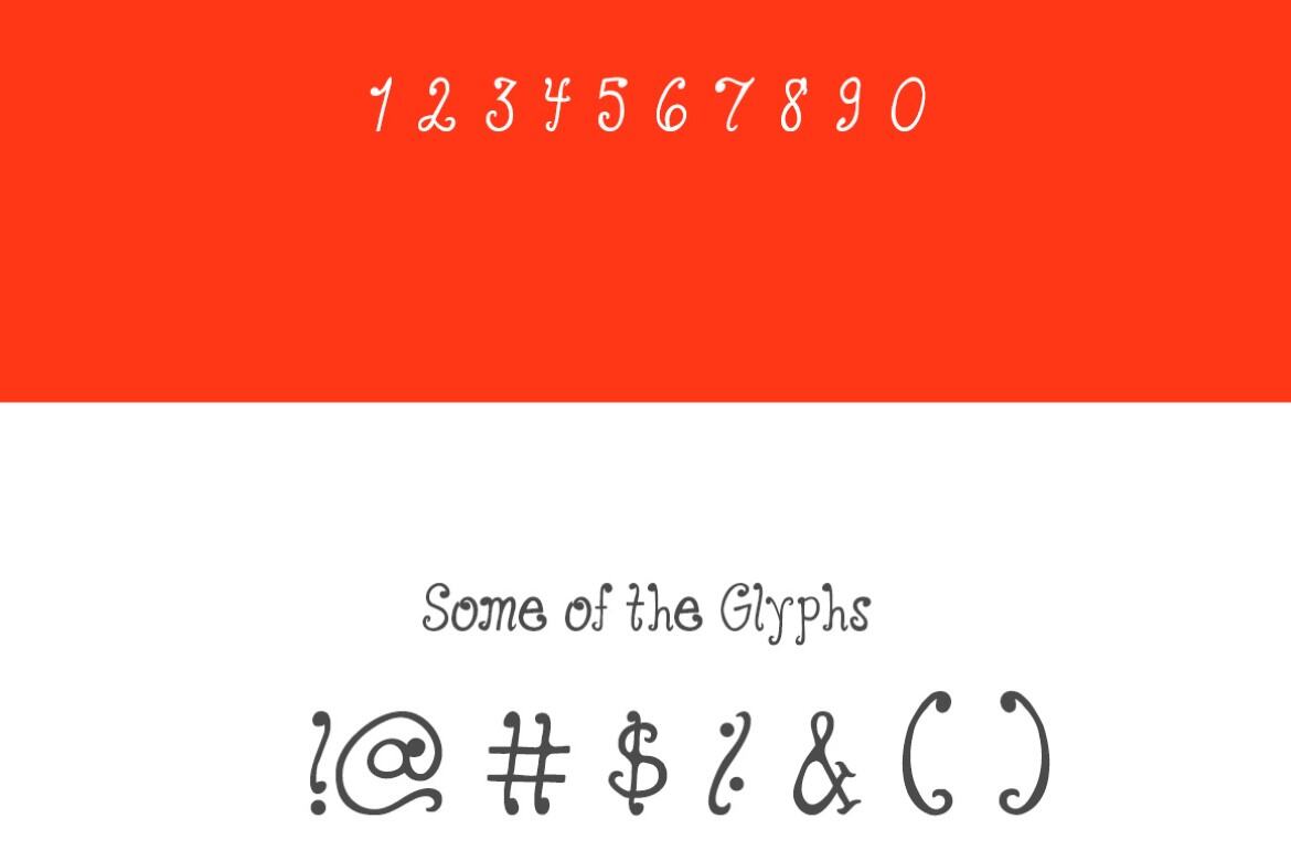 Curly - Free Font - view 5