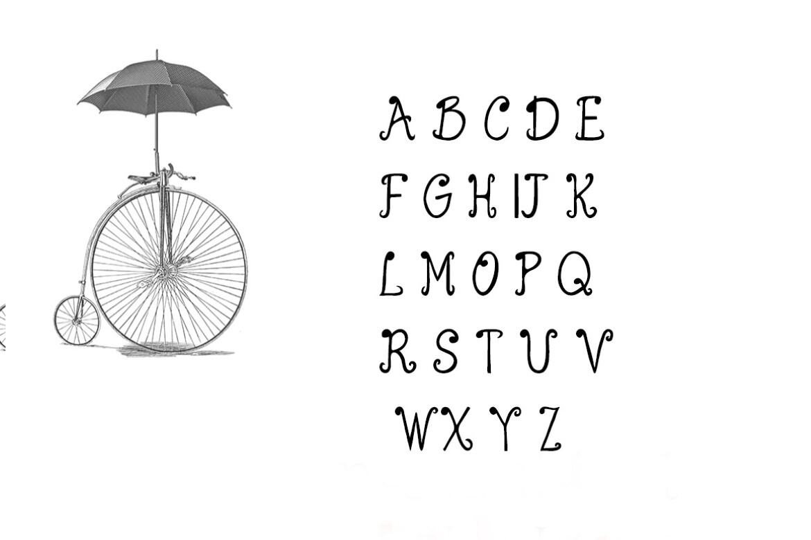 Curly - Free Font alternate