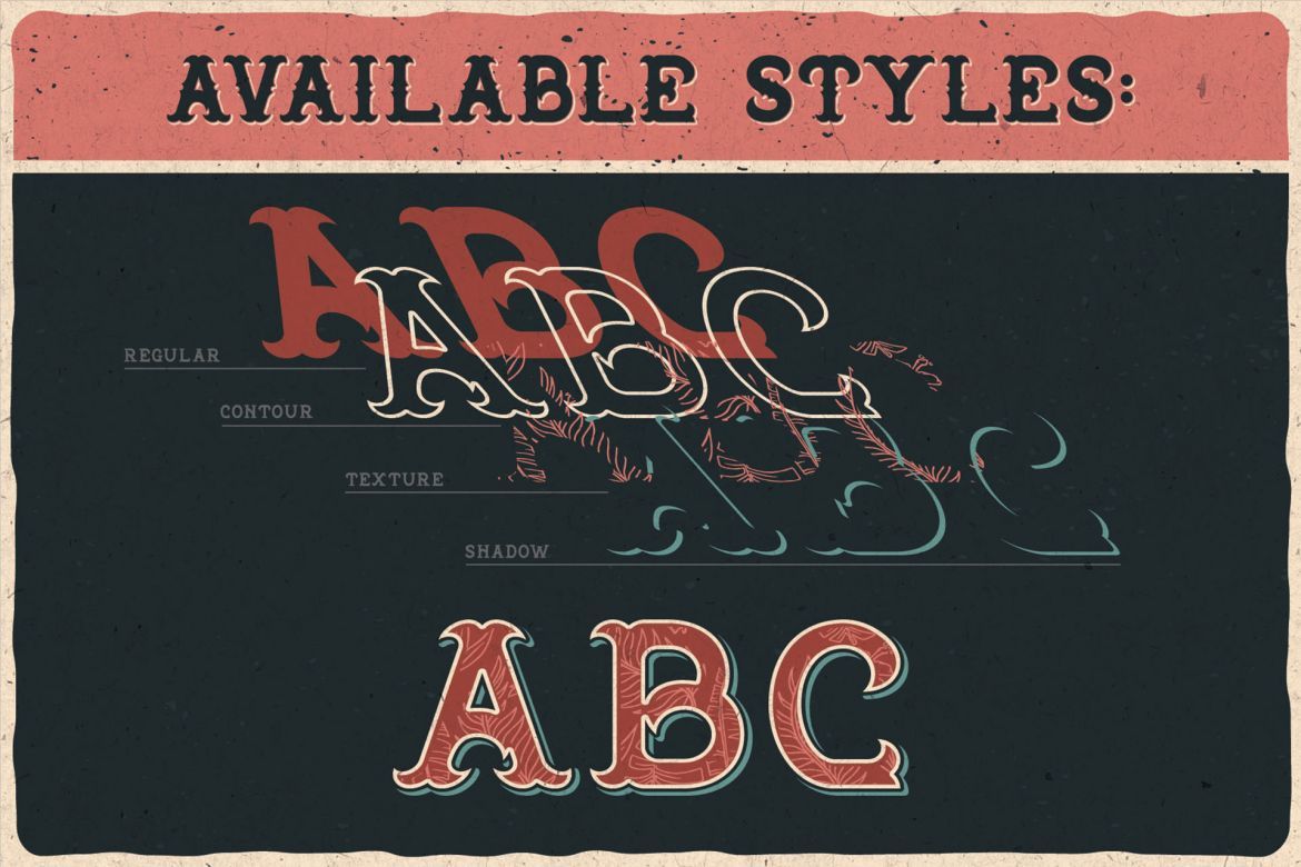 Hawaii Beach Layered Font - view 4