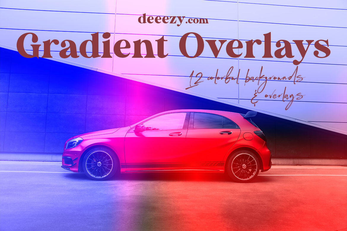 Free Color Gradient BG & Overlays - view 5
