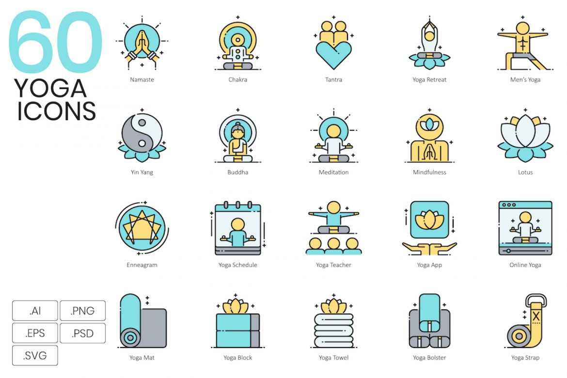 1400+ Icons - Aqua Vector Bundle - view 21