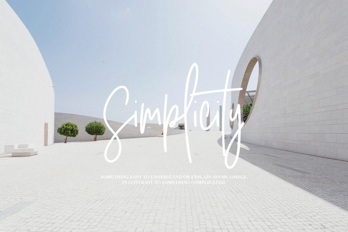 Cyclones Signature Brush Font - view 9