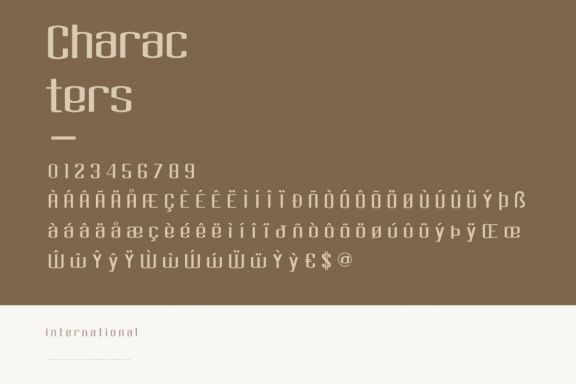 Belgia Sans Serif alt