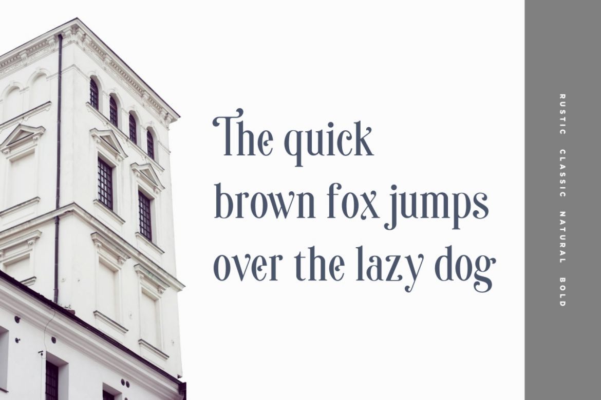 Sonia Serif Font - view 3