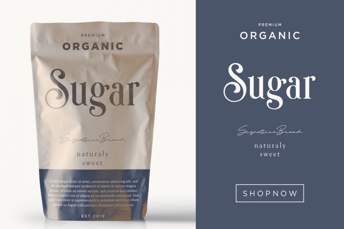 Sonia Serif Font - view 6