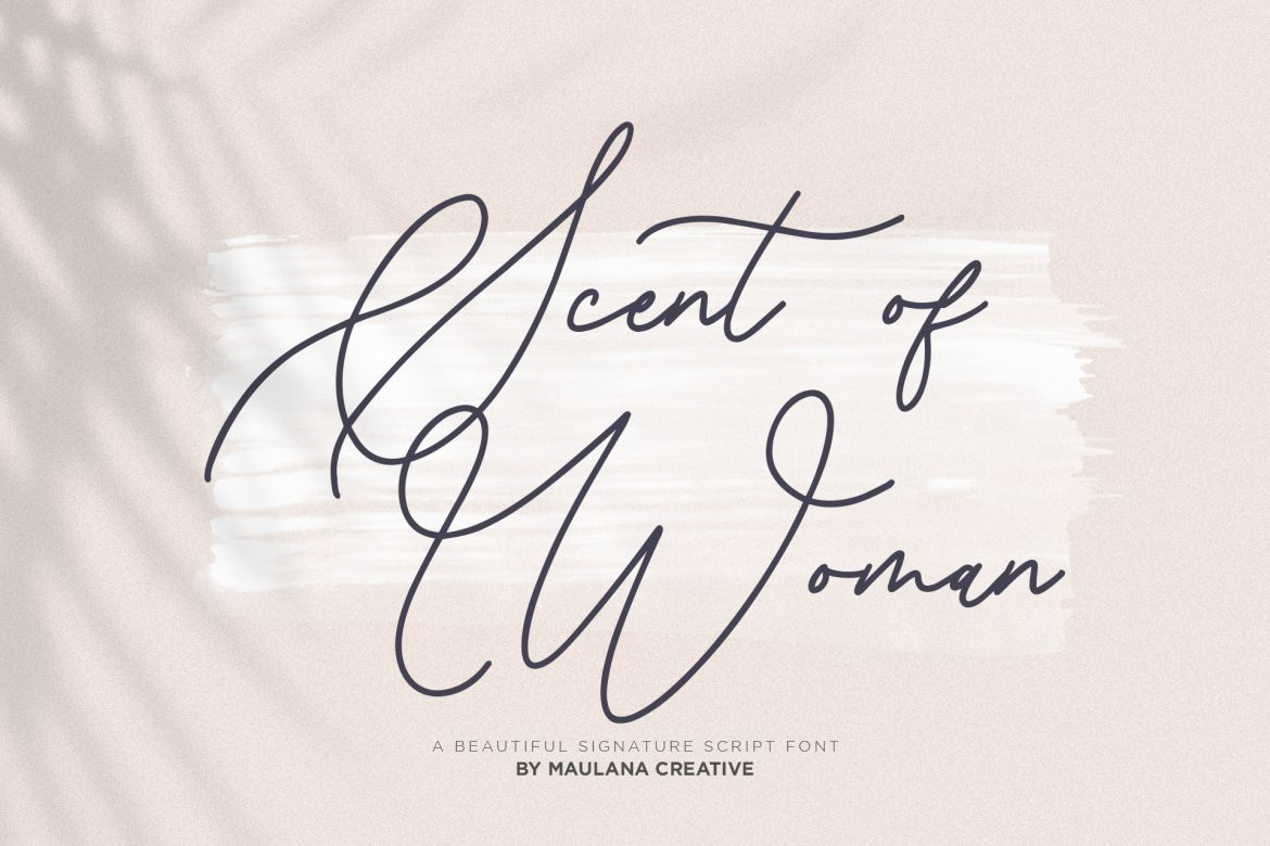 Asphalt Signature Font - view 2