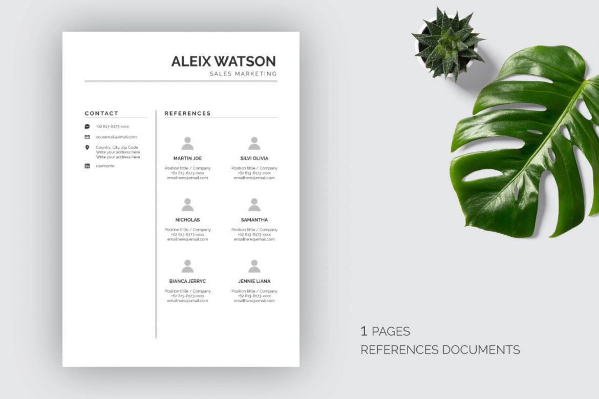Aleix Resume Templates - view 3
