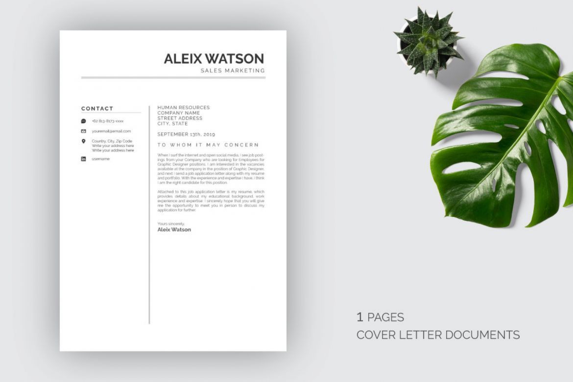Aleix Resume Templates - view 4