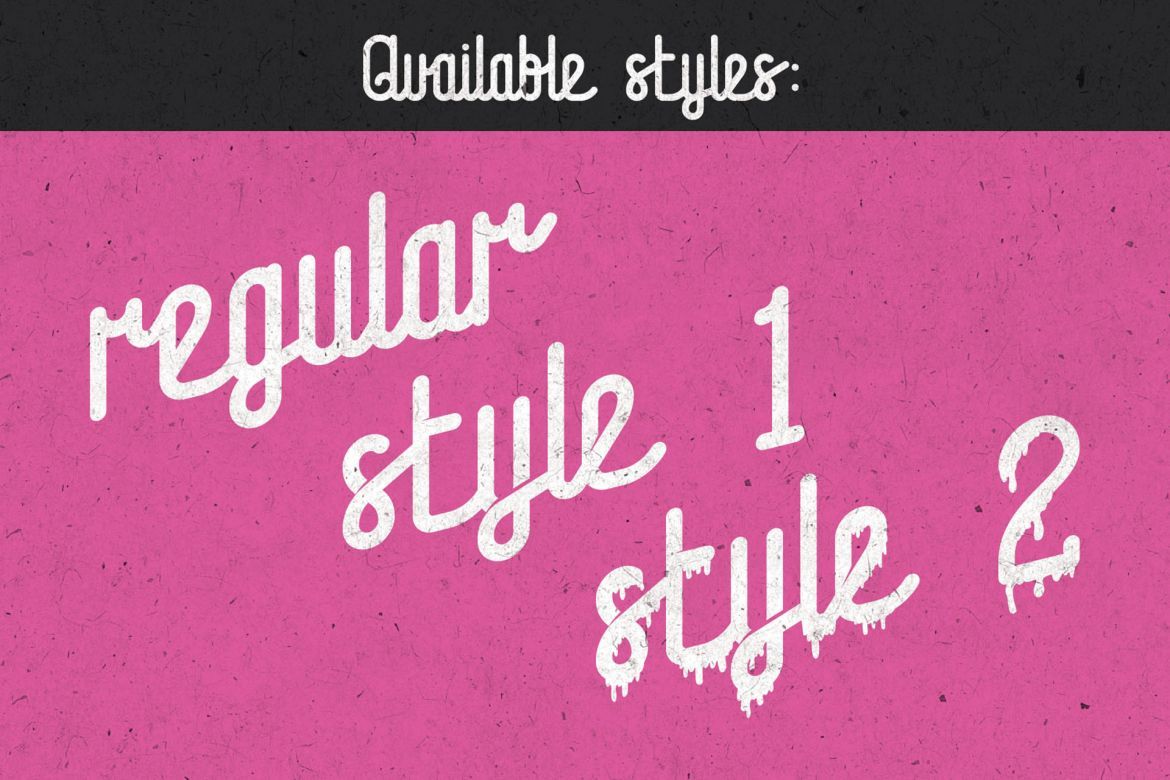 Juicy Ice Cream font + bonus - view 4