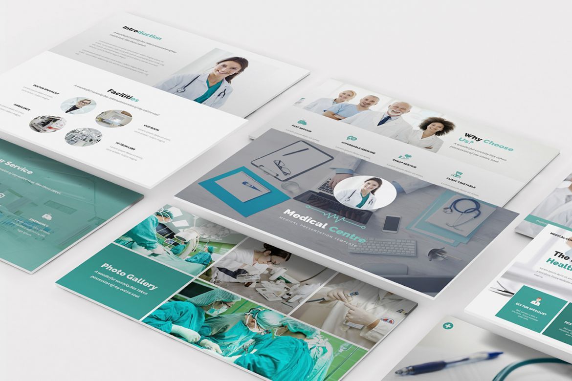 Medical Centre Powerpoint Presentation Template - view 5