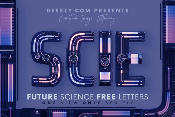 Future Science - Free 3D Lettering