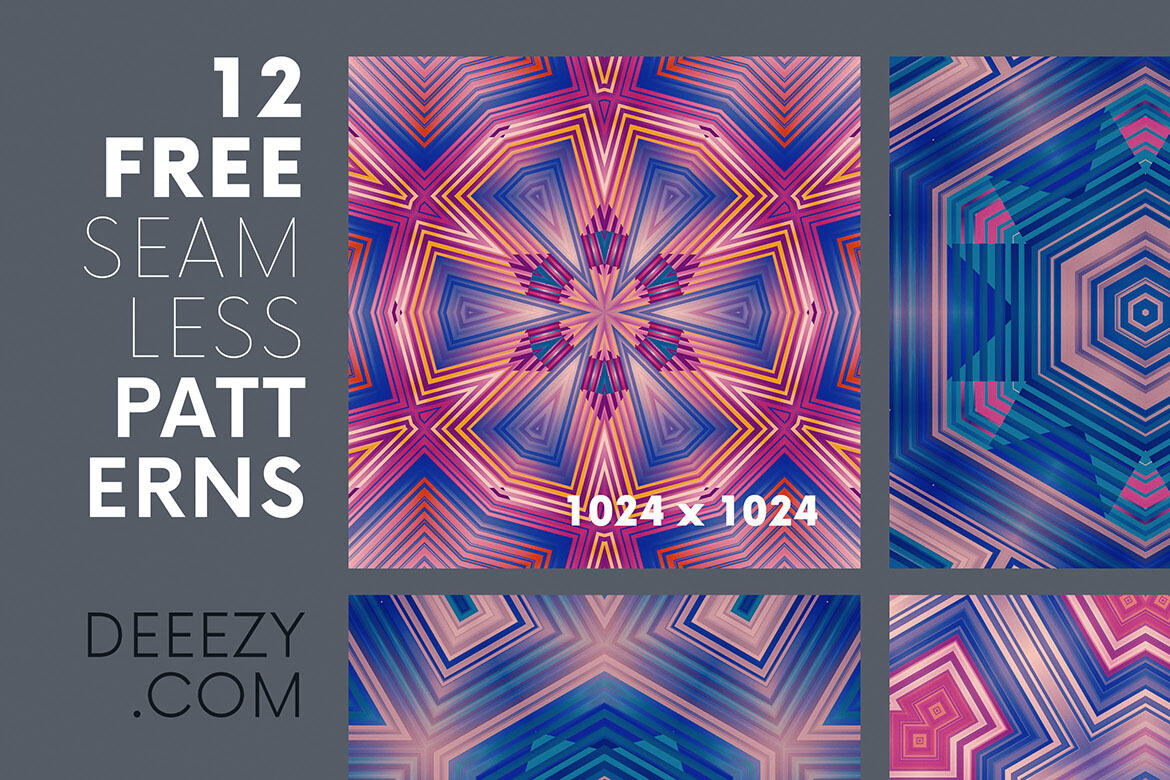 12 Free Modern Geometric Patterns 4 alternate