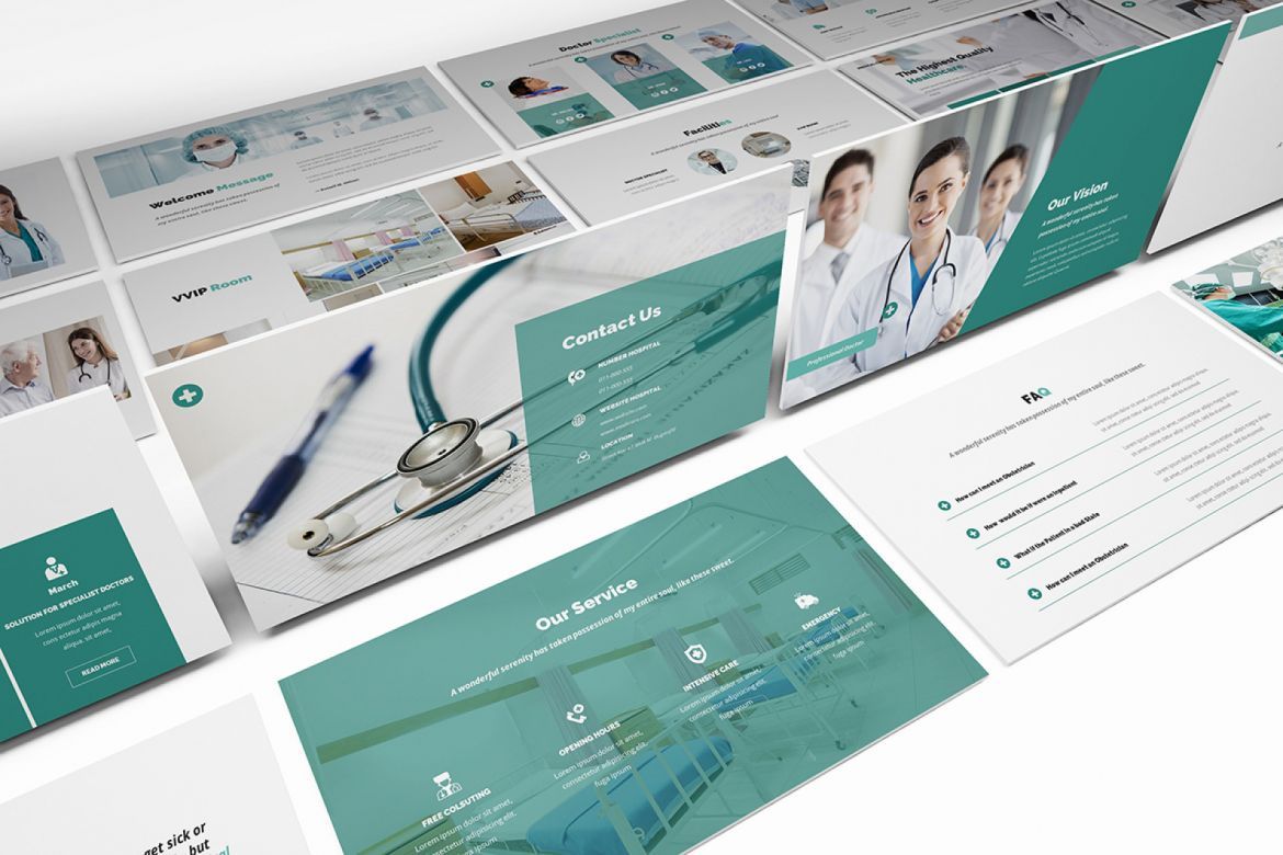 Medical Centre Google Slides Presentation Template alternate