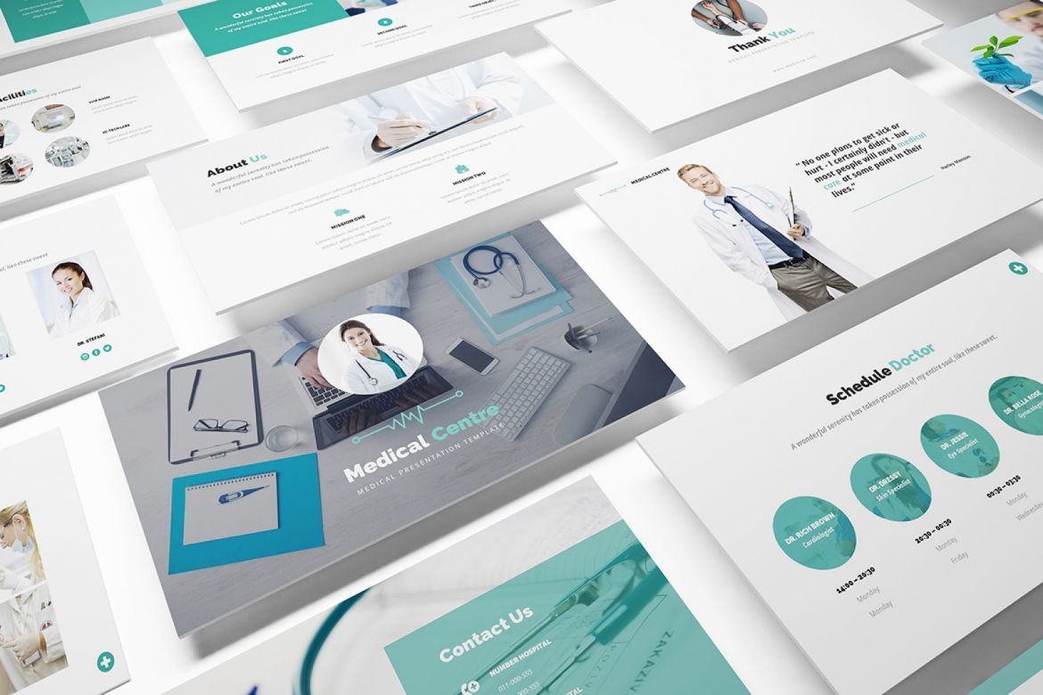 Medical Centre Google Slides Presentation Template - view 4