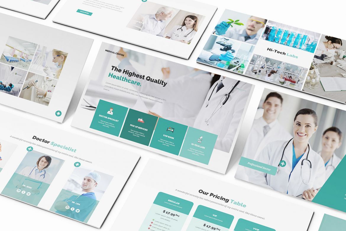 Medical Centre Google Slides Presentation Template - view 7