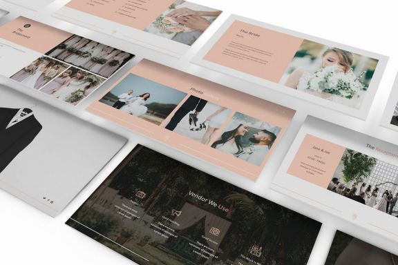 Wedding Google Slides Presentation Template