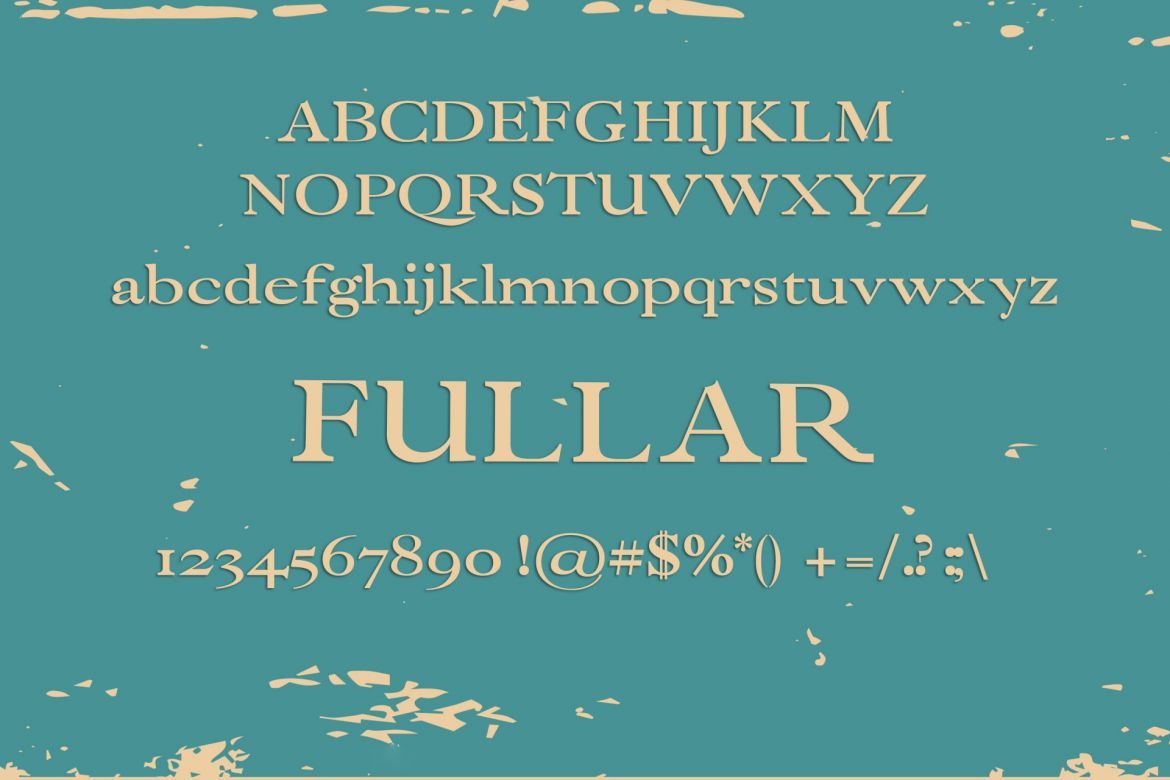 Fullar Serif Font alternate