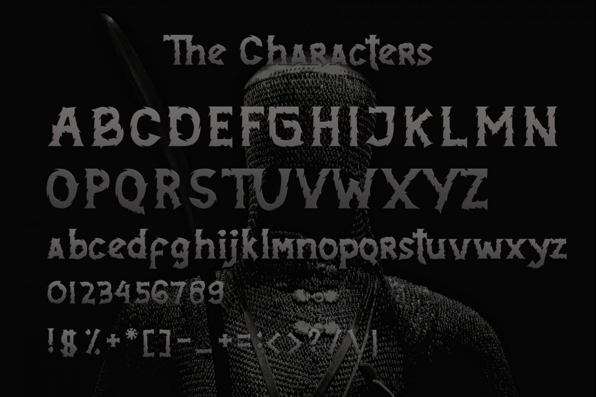 Voltras Decorative Font - view 4