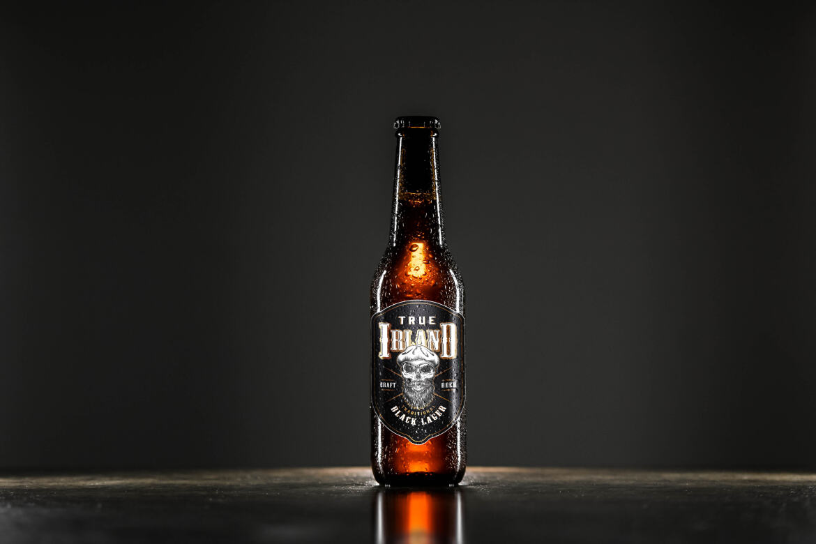 Beer Bottle - Free Mockup #02 alternate