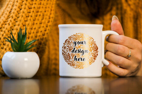 Tea Mug - Free Mock-up #18