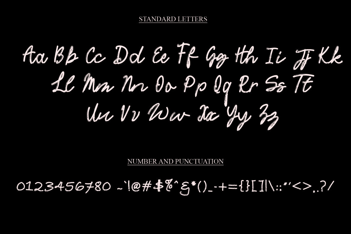 Procreate - Free Font - view 5