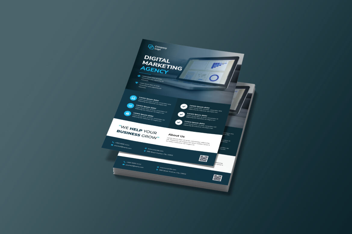 Digital Marketing Agency - Free Flyer Template alternate