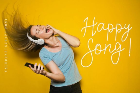 Valerine Font Script - view 2